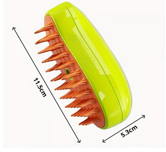 Cepillo a Vapor 3 en 1 Para Perros y Gatos